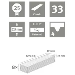 Egger Designboden GreenTec Zapulla Pinie -Lampen & Leuchten affär 531695 4