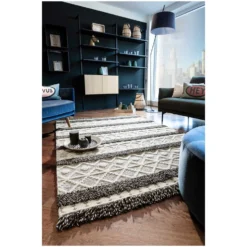 Luxor Living Teppich Fano Creme-Schwarz 130 X 190 Cm -Lampen & Leuchten affär 535011 6