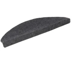 Stufenmatte Paris Feinrippe Anthrazit 25 X 65 Cm