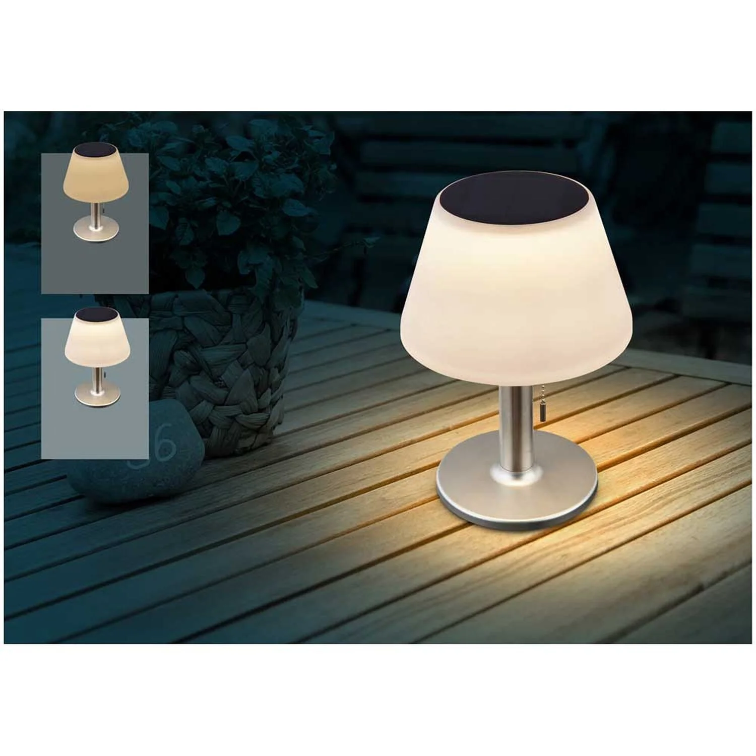 Globo LED-Solar-Tischleuchte 3 Globo LED-Solar-Tischleuchte – Bild 3