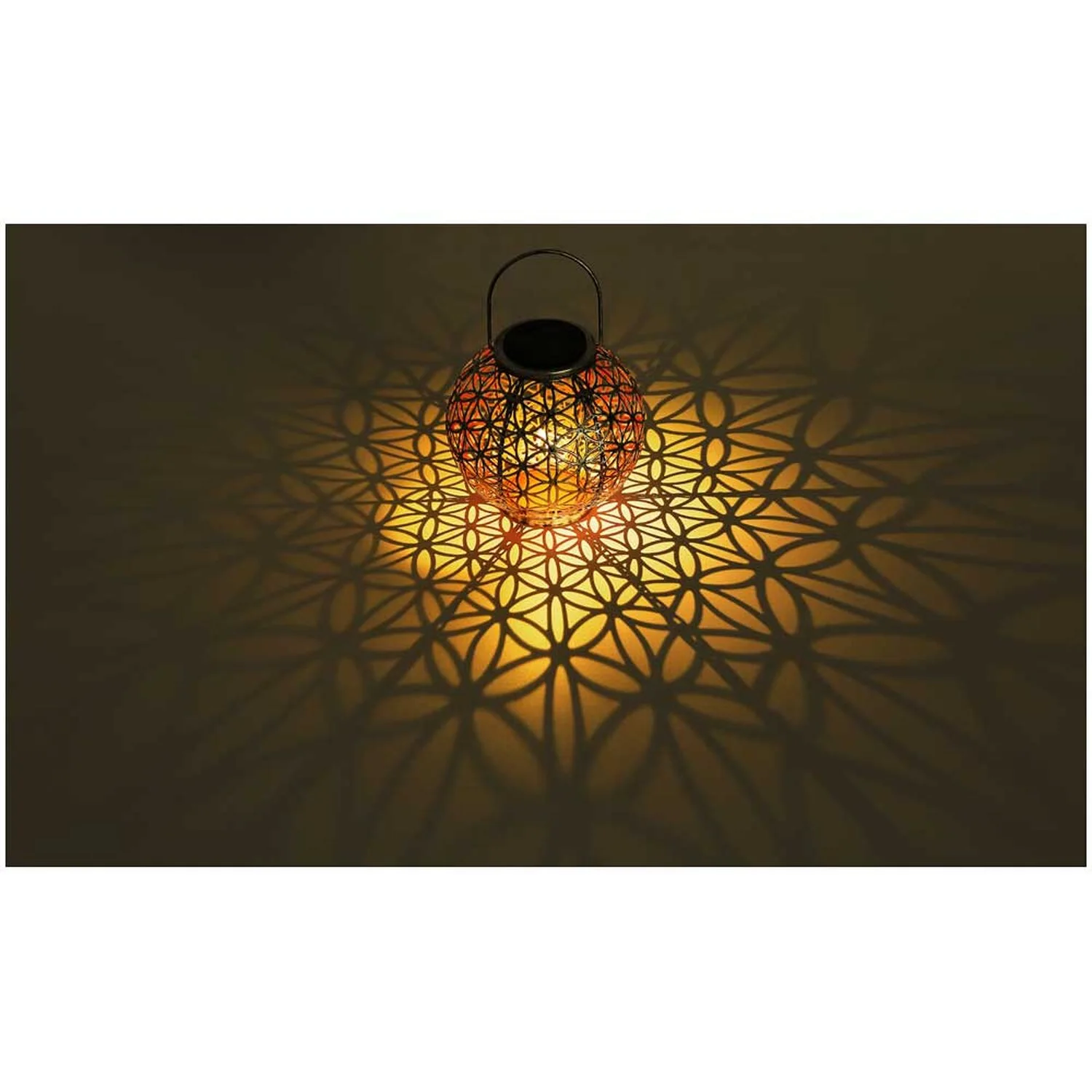 Globo LED-Solarleuchte Laterne Metall 7 Globo LED-Solarleuchte Laterne Metall – Bild 7