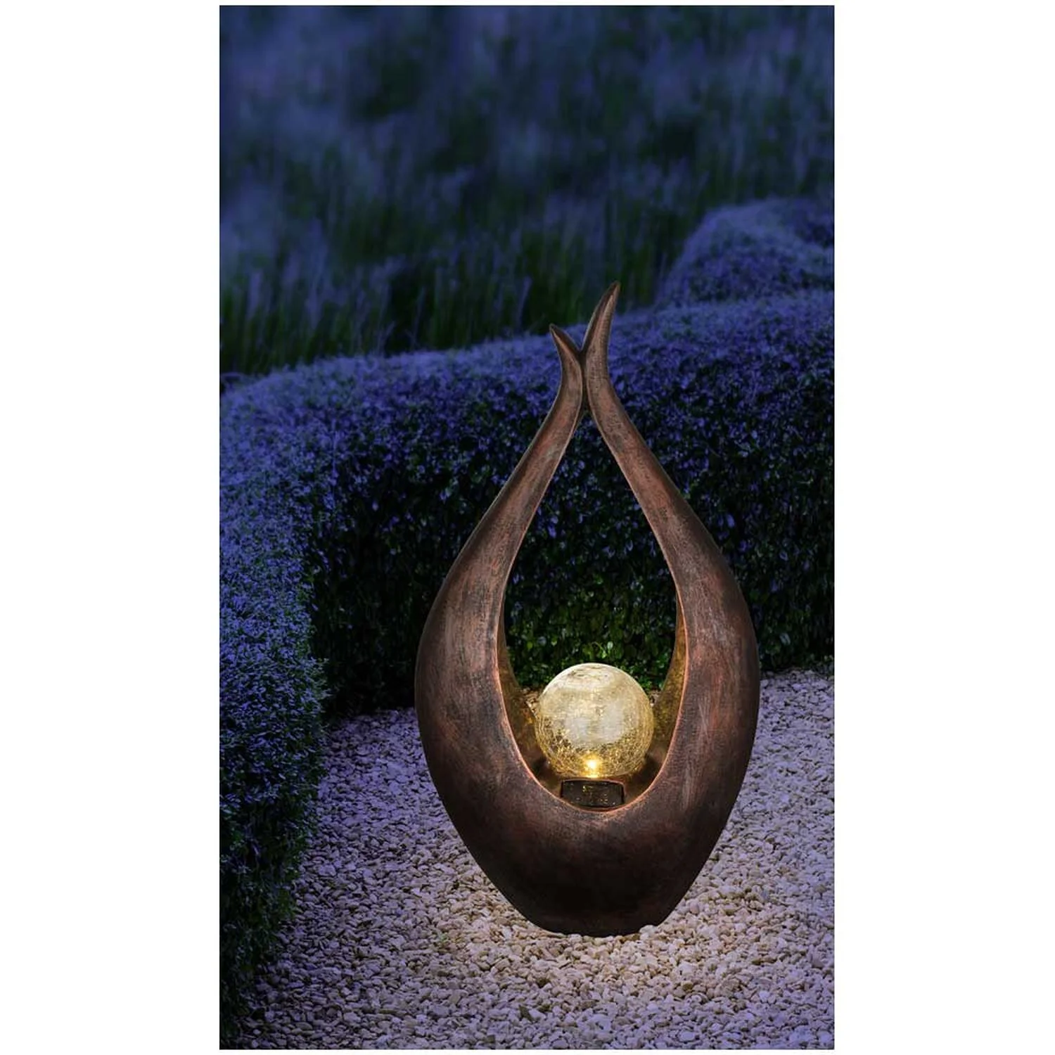 Globo LED-Solarleuchte Skulptur 6 Globo LED-Solarleuchte Skulptur – Bild 6