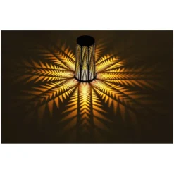 Globo LED-Solarleuchte Zylinderförmig Mit Dekorstanzungen -Lampen & Leuchten affär 536214 4