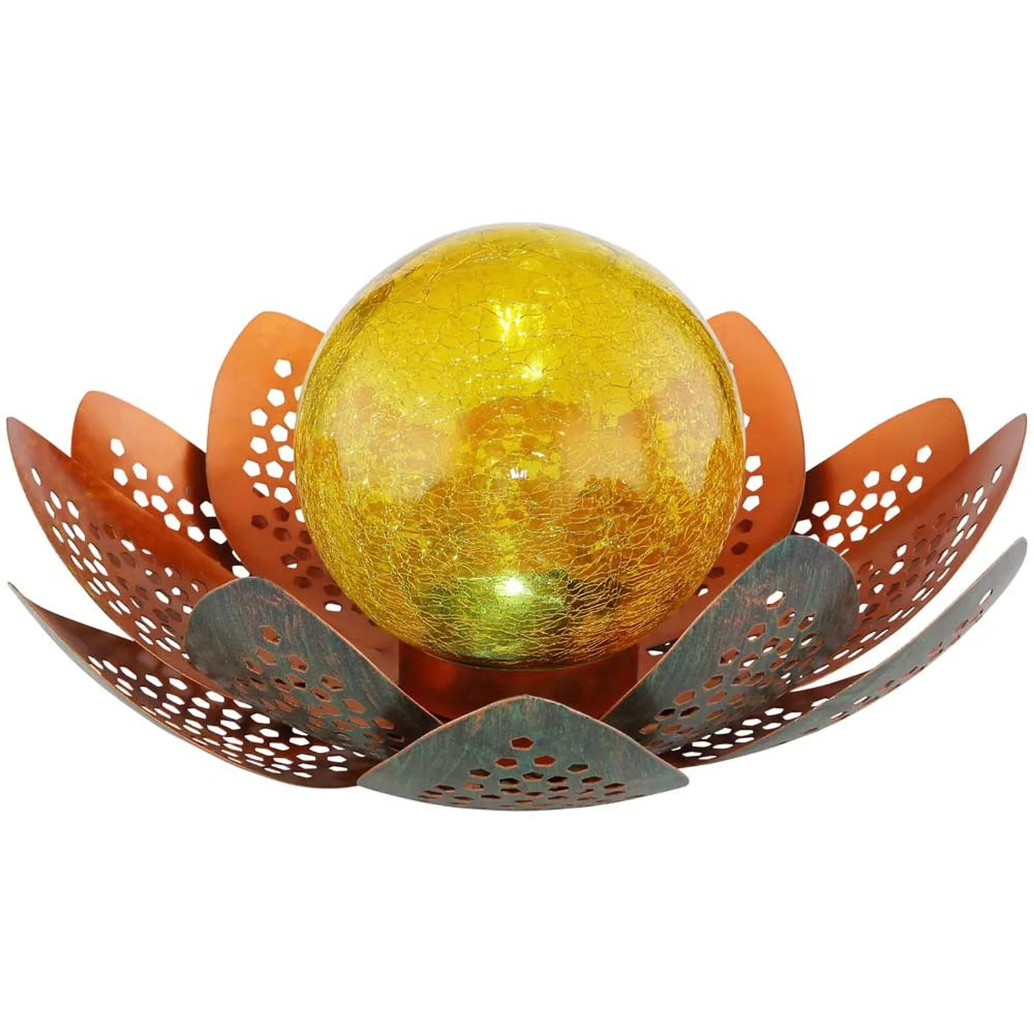 Globo LED-Solarleuchte Blüte Ø 35 Cm 2 Globo LED-Solarleuchte Blüte Ø 35 Cm – Bild 2