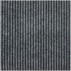 Läufer Jason Grau Meterware Breite: 2 M