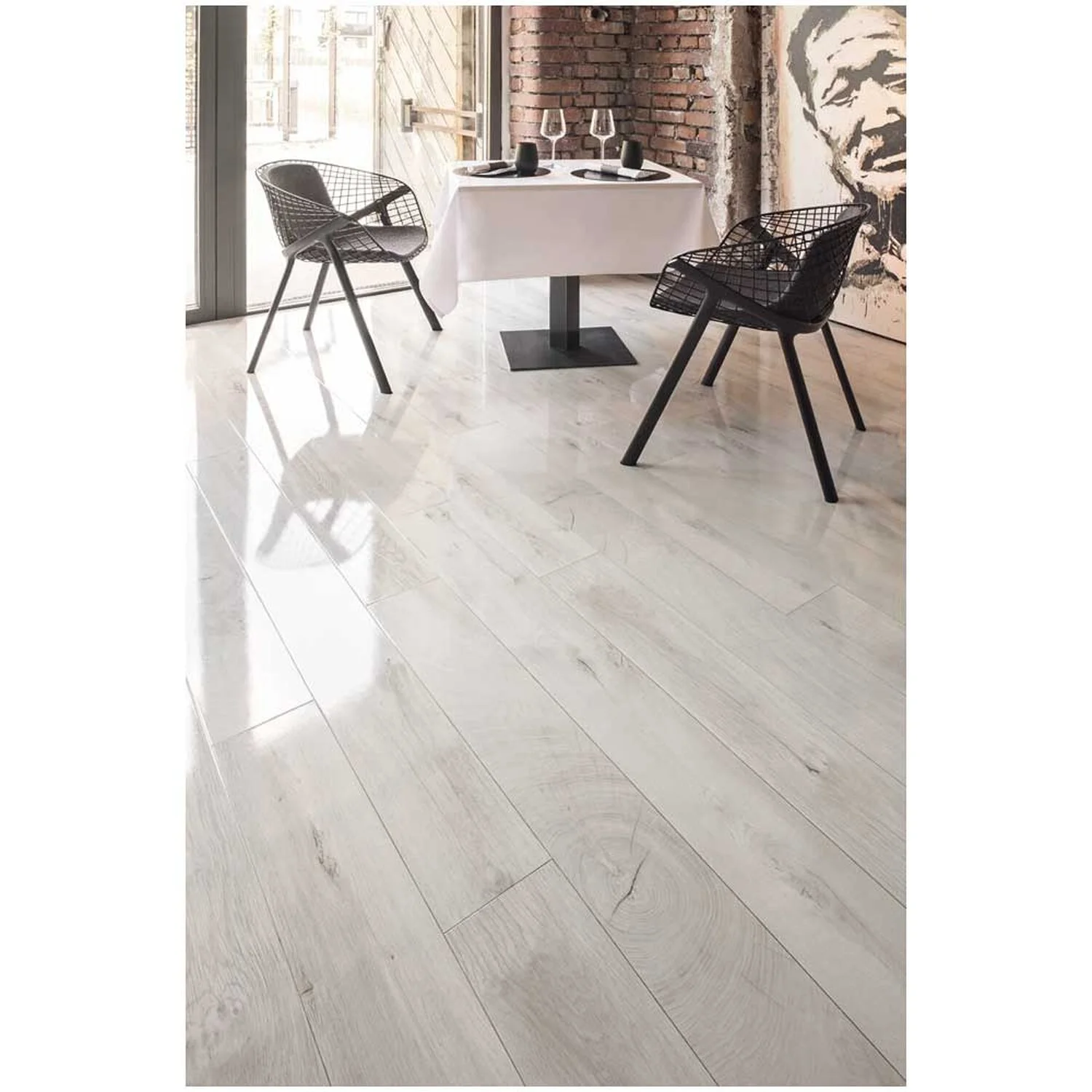 Laminatboden Easy Touch Fresco Snow 2 Laminatboden Easy Touch Fresco Snow – Bild 2