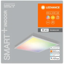 Ledvance Smart+ Wifi LED-Deckenleuchte Planon Plus RGBW 28W 2000lm Dimmbar 45x45 11 Ledvance Smart+ Wifi LED-Deckenleuchte Planon Plus RGBW 28W 2000lm Dimmbar 45x45 -Lampen & Leuchten affär 547610 5