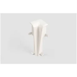 Egger Innenecke Sockelleiste Kunststoff Universal Weiss 2 Stk.