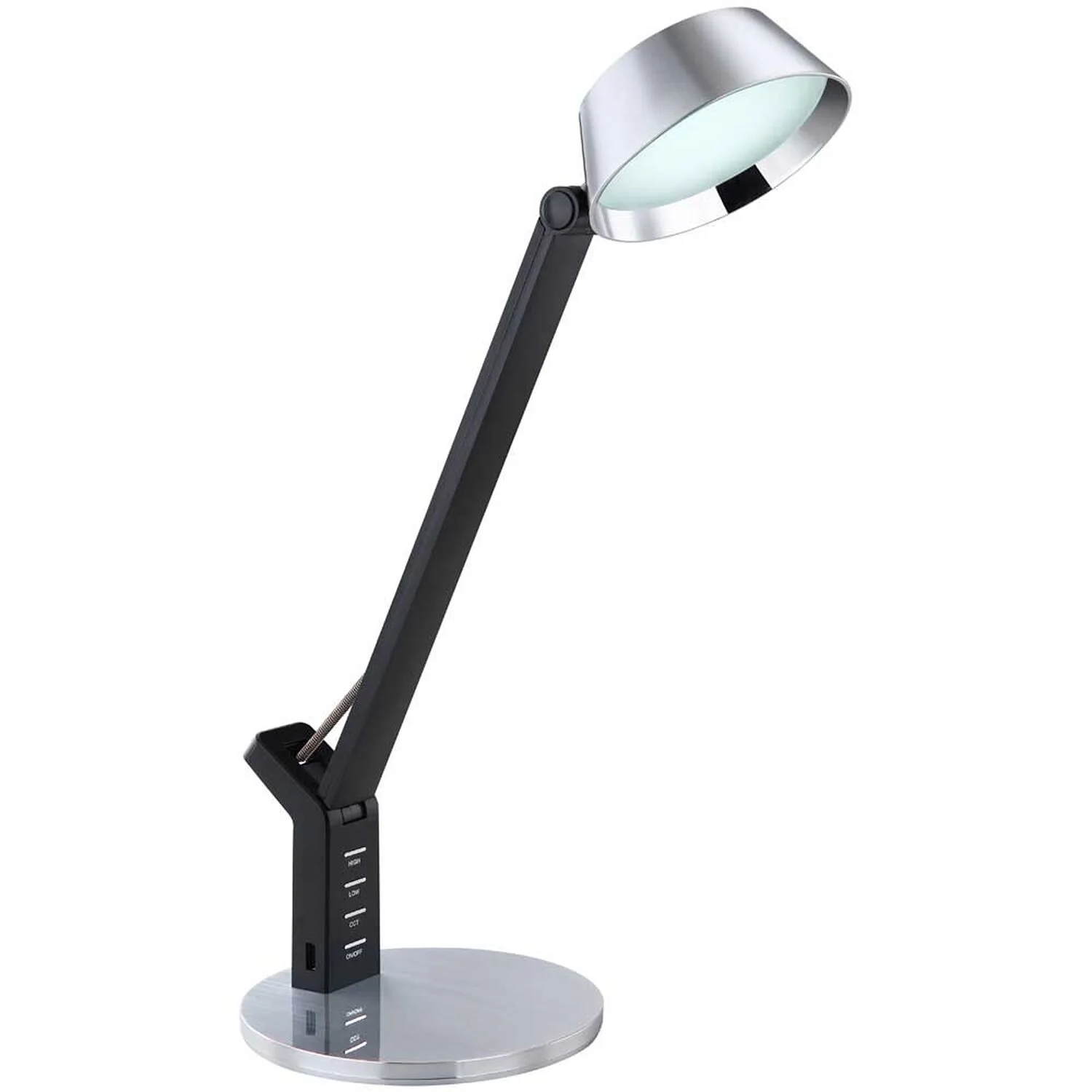 Globo Tischleuchte Ursino Silberfarben 8 W / 450 Lm 1 Globo Tischleuchte Ursino Silberfarben 8 W / 450 Lm