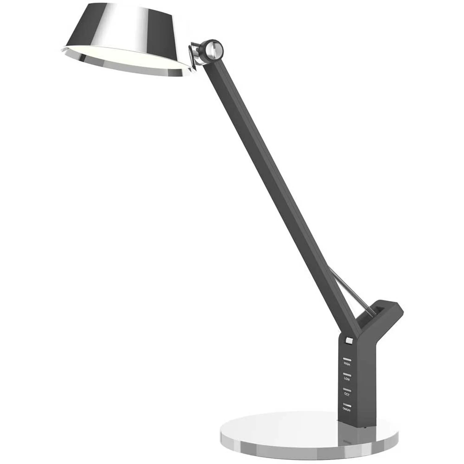 Globo Tischleuchte Ursino Silberfarben 8 W / 450 Lm 3 Globo Tischleuchte Ursino Silberfarben 8 W / 450 Lm – Bild 3