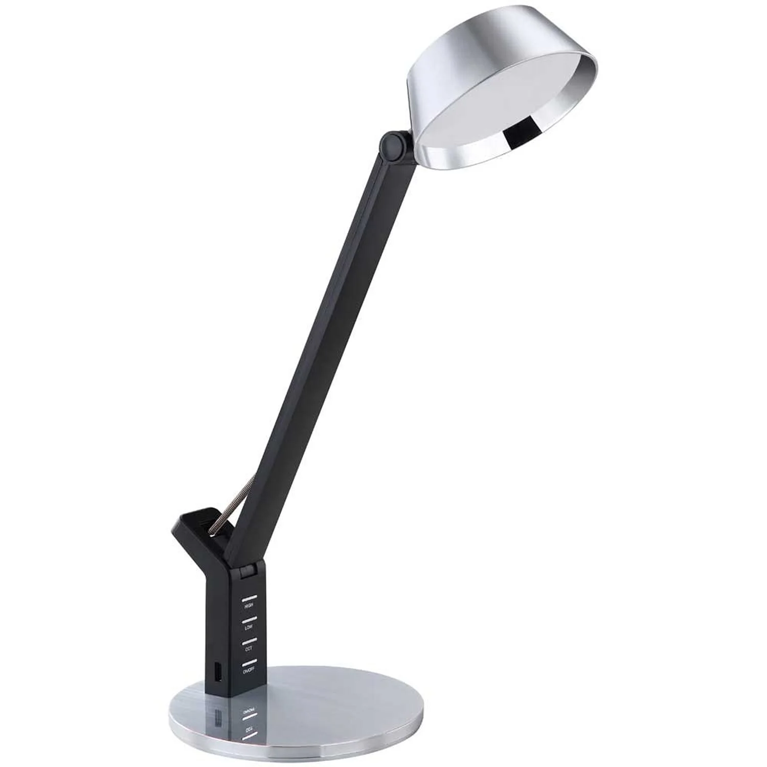 Globo Tischleuchte Ursino Silberfarben 8 W / 450 Lm 5 Globo Tischleuchte Ursino Silberfarben 8 W / 450 Lm – Bild 5