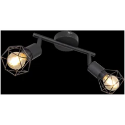 Globo Strahler Xara I / 2 X E14 Schwarz 15 Globo Strahler Xara I / 2 X E14 Schwarz -Lampen & Leuchten affär 548923 3