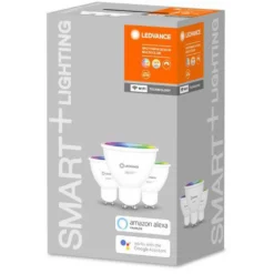 Ledvance Smart+ Wifi LED-Leuchtmittel Reflektor PAR16 GU10 RGBW 50W 350lm Dimmba -Lampen & Leuchten affär 550015 2