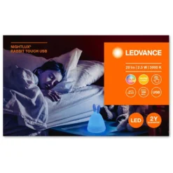Ledvance LED-Leuchte Nightlux Hase USB RGBW (HxBxT) 200 X 141 X 115 Mm -Lampen & Leuchten affär 550229 4