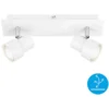 Briloner Spotleuchte Rock Weiss 2 X GU10 / 5 W