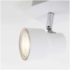 Briloner Spotleuchte Rock Weiss 2 X GU10 / 5 W -Lampen & Leuchten affär 550244 4