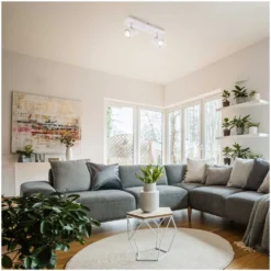 Briloner Spotleuchte Rock Weiss 2 X GU10 / 5 W -Lampen & Leuchten affär 550244 7