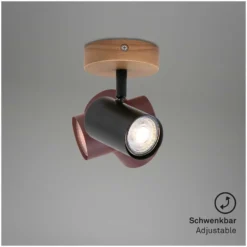 Briloner Spotleuchte Muritz 1 X GU10 Schwarz 8 Briloner Spotleuchte Muritz 1 X GU10 Schwarz -Lampen & Leuchten affär 550247 3