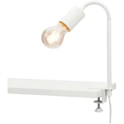 Briloner Klemmleuchte Krampo E27 Weiss