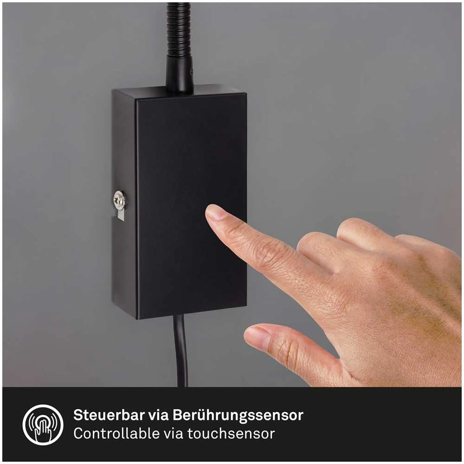 Briloner Steckerleuchte Tusi 1 X GU10 Schwarz 5 W 4 Briloner Steckerleuchte Tusi 1 X GU10 Schwarz 5 W – Bild 4