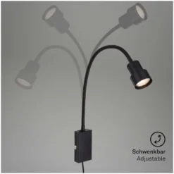 Briloner Steckerleuchte Tusi 1 X GU10 Schwarz 5 W 16 Briloner Steckerleuchte Tusi 1 X GU10 Schwarz 5 W -Lampen & Leuchten affär 550255 4