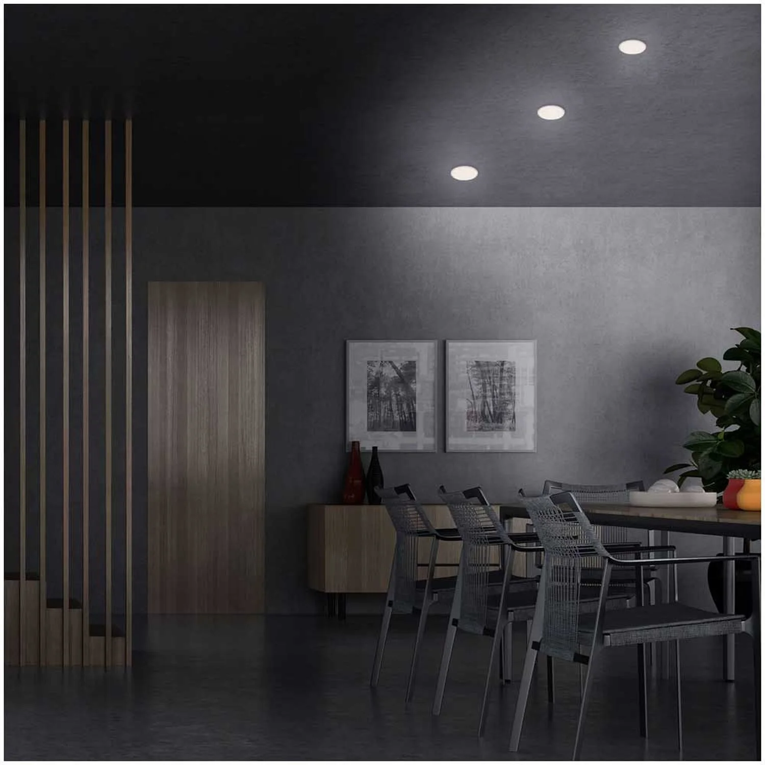 Briloner LED-Einbauleuchte Plat Weiss 4'000 K / 3 W 10 Briloner LED-Einbauleuchte Plat Weiss 4'000 K / 3 W – Bild 10