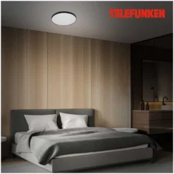 Telefunken LED-Deckenleuchte Newa Weiss-Schwarz 16 W Mit Sensor -Lampen & Leuchten affär 550270 10