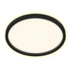 Briloner LED-Deckenleuchte Cadre Rund Schwarz 22 W