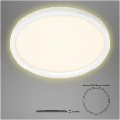 Briloner LED-Deckenleuchte Cadre Rund Weiss 22 W -Lampen & Leuchten affär 550274 3