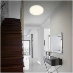 Briloner LED-Deckenleuchte Cadre Rund Weiss 22 W -Lampen & Leuchten affär 550274 4