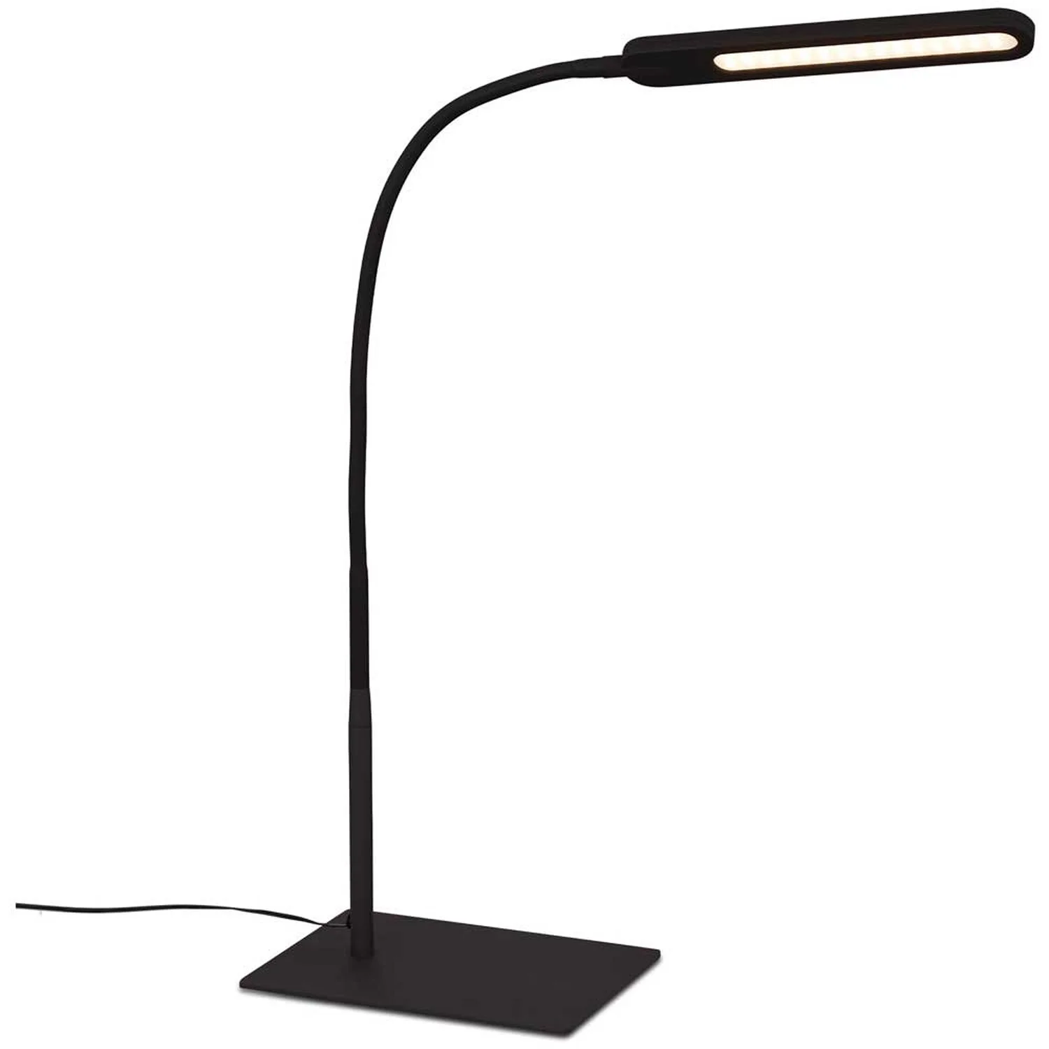 Brilo LED-Schreibtischleuchte Servo Schwarz 8 W / 600 Lm 1 Brilo LED-Schreibtischleuchte Servo Schwarz 8 W / 600 Lm