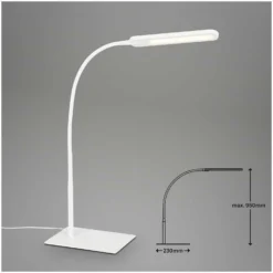 Brilo LED-Schreibtischleuchte Servo Weiss 8 W / 600 Lm 15 Brilo LED-Schreibtischleuchte Servo Weiss 8 W / 600 Lm -Lampen & Leuchten affär 550284 8