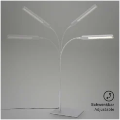 Brilo LED-Schreibtischleuchte Servo Silberfarben 8 W 12 Brilo LED-Schreibtischleuchte Servo Silberfarben 8 W -Lampen & Leuchten affär 550285 5