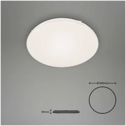 Brilo LED-Deckenleuchte Rupa Weiss 48 W 7 Brilo LED-Deckenleuchte Rupa Weiss 48 W -Lampen & Leuchten affär 550292 3