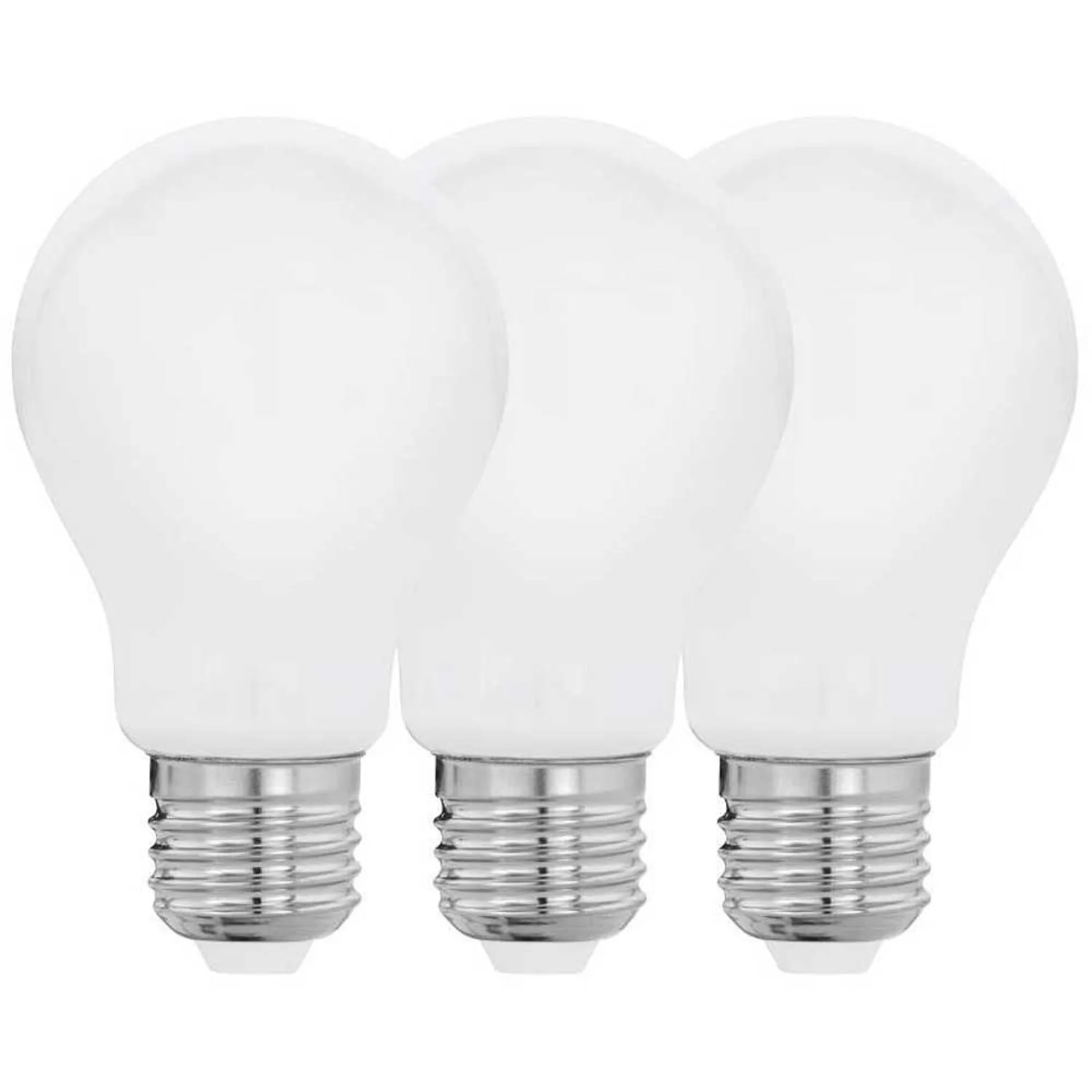 Eglo LED-Leuchtmittel A60 / E27 Opal 7 W / 806 Lm / 3 Stk. 1 Eglo LED-Leuchtmittel A60 / E27 Opal 7 W / 806 Lm / 3 Stk.