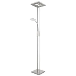 Eglo LED-Stehleuchte Solano 1 Nickel Matt 3'500 Lm / 450 Lm