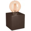Eglo Tischleuchte Prestwick 2 / 1 X E27 Bronze