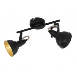 Eglo Spot Thornton 2 X E14 Schwarz-Gold