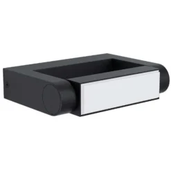 Eglo LED-Aussenwandleuchte Brianza Schwarz 500 Lm