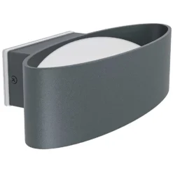 Eglo LED-Aussenwandleuchte Chinoa Schwarz 1'300 Lm