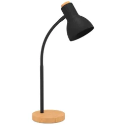 Eglo Tischleuchte Veradal E27 Schwarz