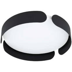 Eglo LED-Deckenleuchte Valcasotto Schwarz Ø 37 Cm / 2'500 Lm