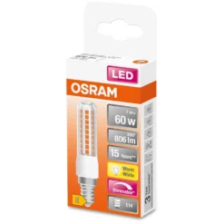 Osram LED-Spezialleuchtmittel T-Slim E27 Warmweiss Dimmbar 7 W / 806 Lm -Lampen & Leuchten affär 552172 4
