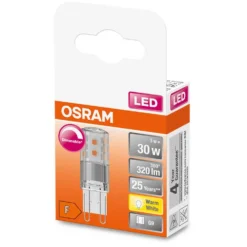 Osram LED-Leuchtmittel PIN G9 Warmweiss Klar 3 W / 230 V / 320 Lm -Lampen & Leuchten affär 552174 4