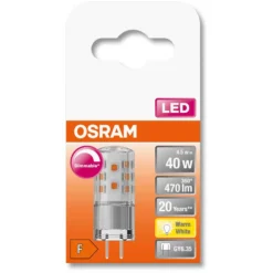 Osram LED-Leuchtmittel Classic GY6.35 Warmweiss Oval Dimmbar Klar 4,5 W / 470 Lm -Lampen & Leuchten affär 552175 5
