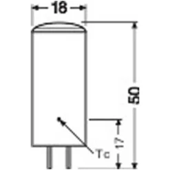Osram LED-Leuchtmittel Classic GY6.35 Warmweiss Oval Dimmbar Klar 4,5 W / 470 Lm -Lampen & Leuchten affär 552175 6