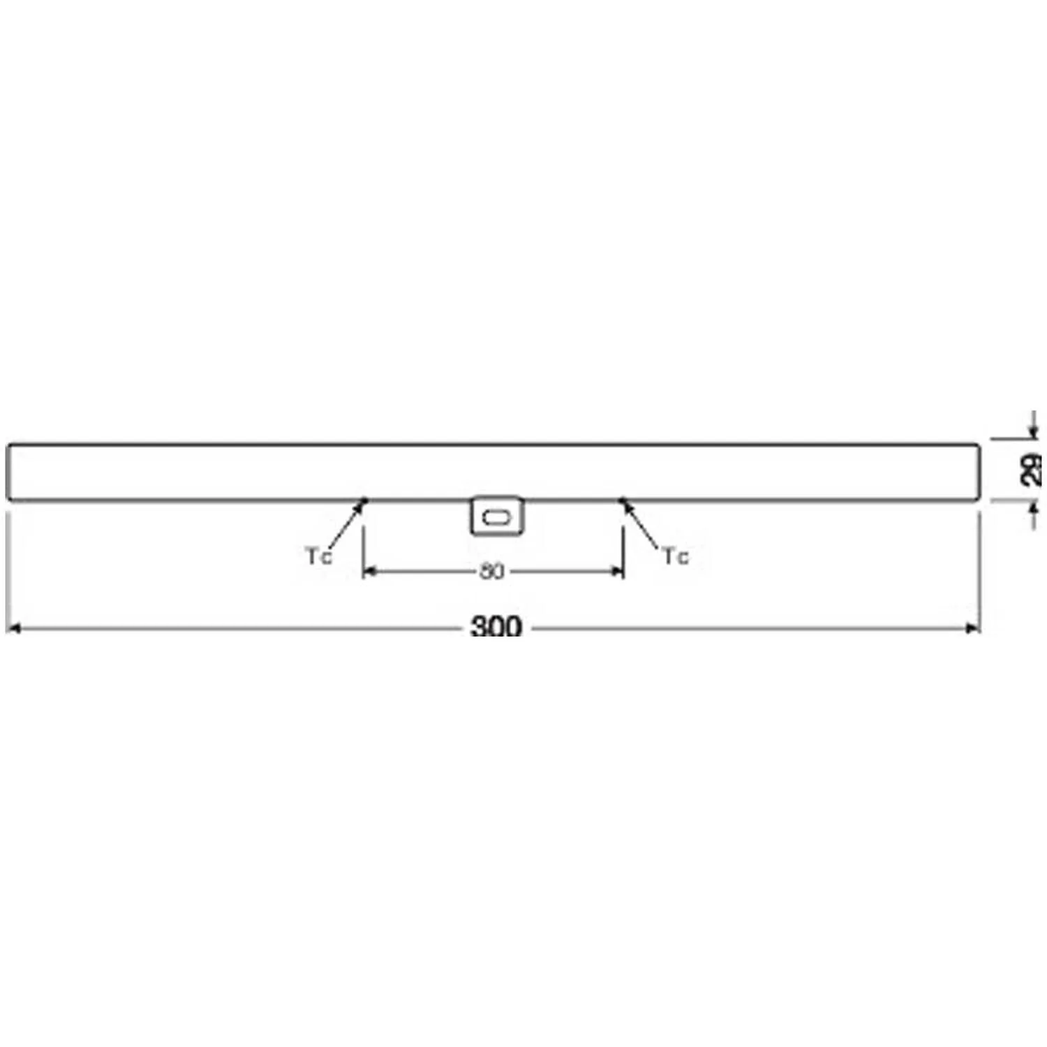 Osram LEDinestra S14D Dimmbar Länge 30 Cm / 3,1 W / 275 Lm 6 Osram LEDinestra S14D Dimmbar Länge 30 Cm / 3,1 W / 275 Lm – Bild 6