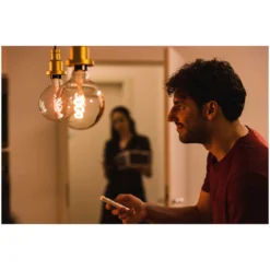 Ledvance Smart+ Wifi-LED-Leuchtmittel Globe Filament E27 RGBW 4,5 W / 300 Lm -Lampen & Leuchten affär 552647 8