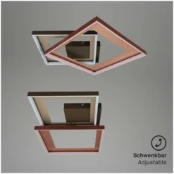 Briloner LED-Deckenleuchte Frame Blend Goldfarben 25 W -Lampen & Leuchten affär 552655 7