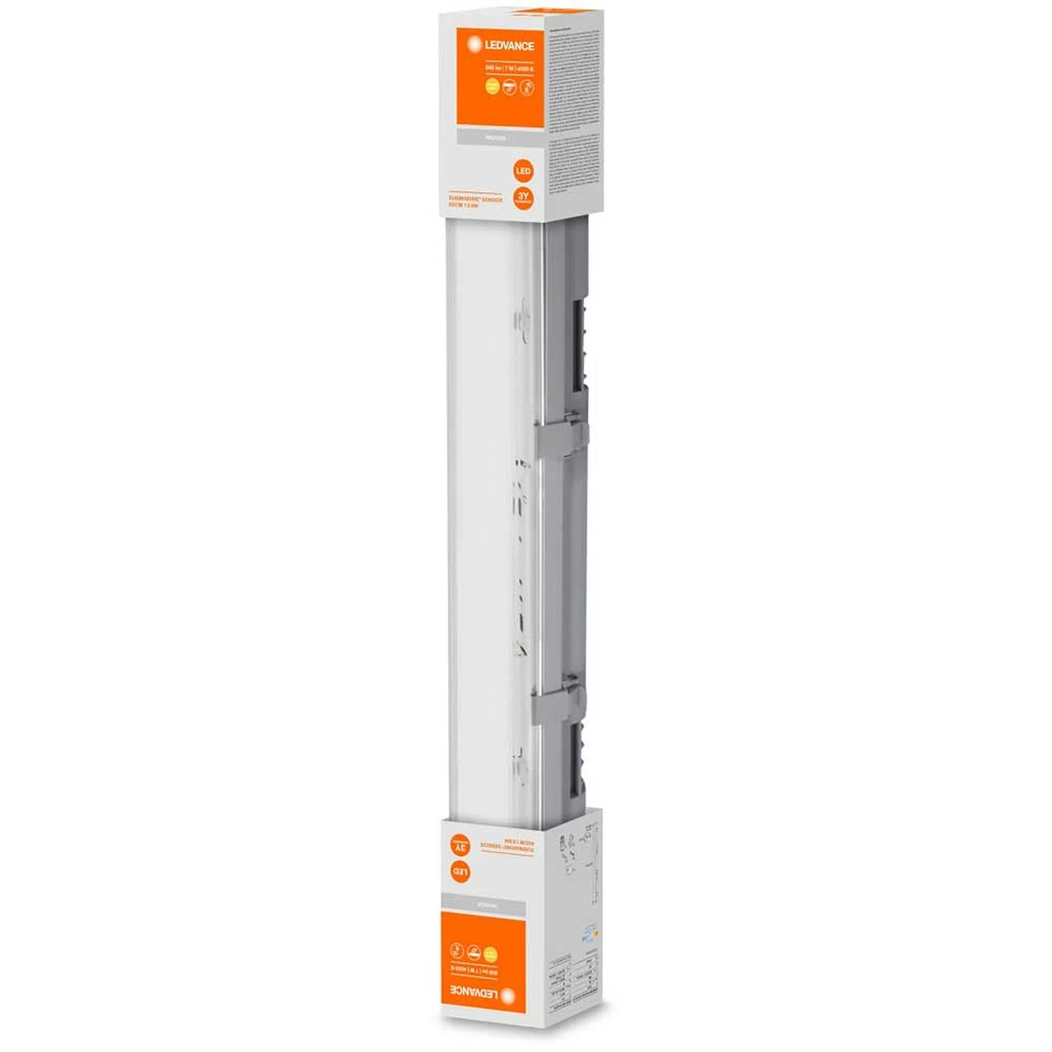 Ledvance LED-Feuchtraumleuchte Submarine Mit Bewegungssensor 65,1 Cm / 7 W 2 Ledvance LED-Feuchtraumleuchte Submarine Mit Bewegungssensor 65,1 Cm / 7 W – Bild 2